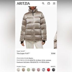 Artizia TNA Super Puff Jacket